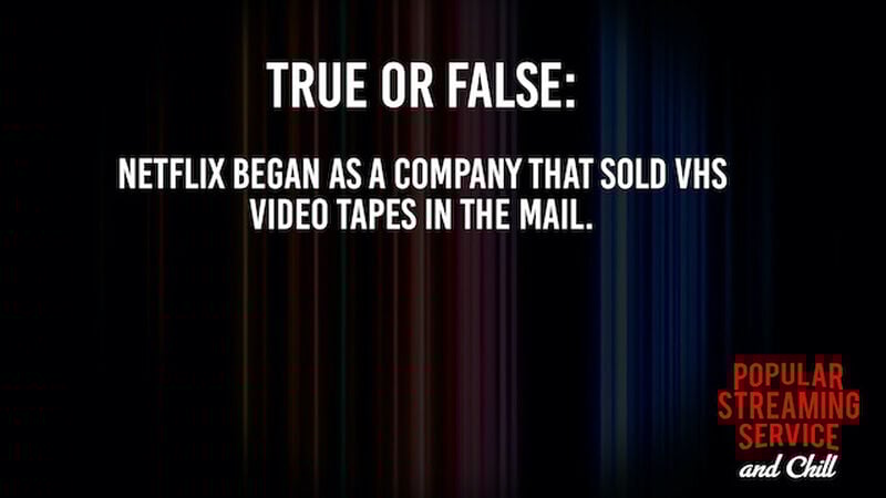 Popular Streaming Service and Chill